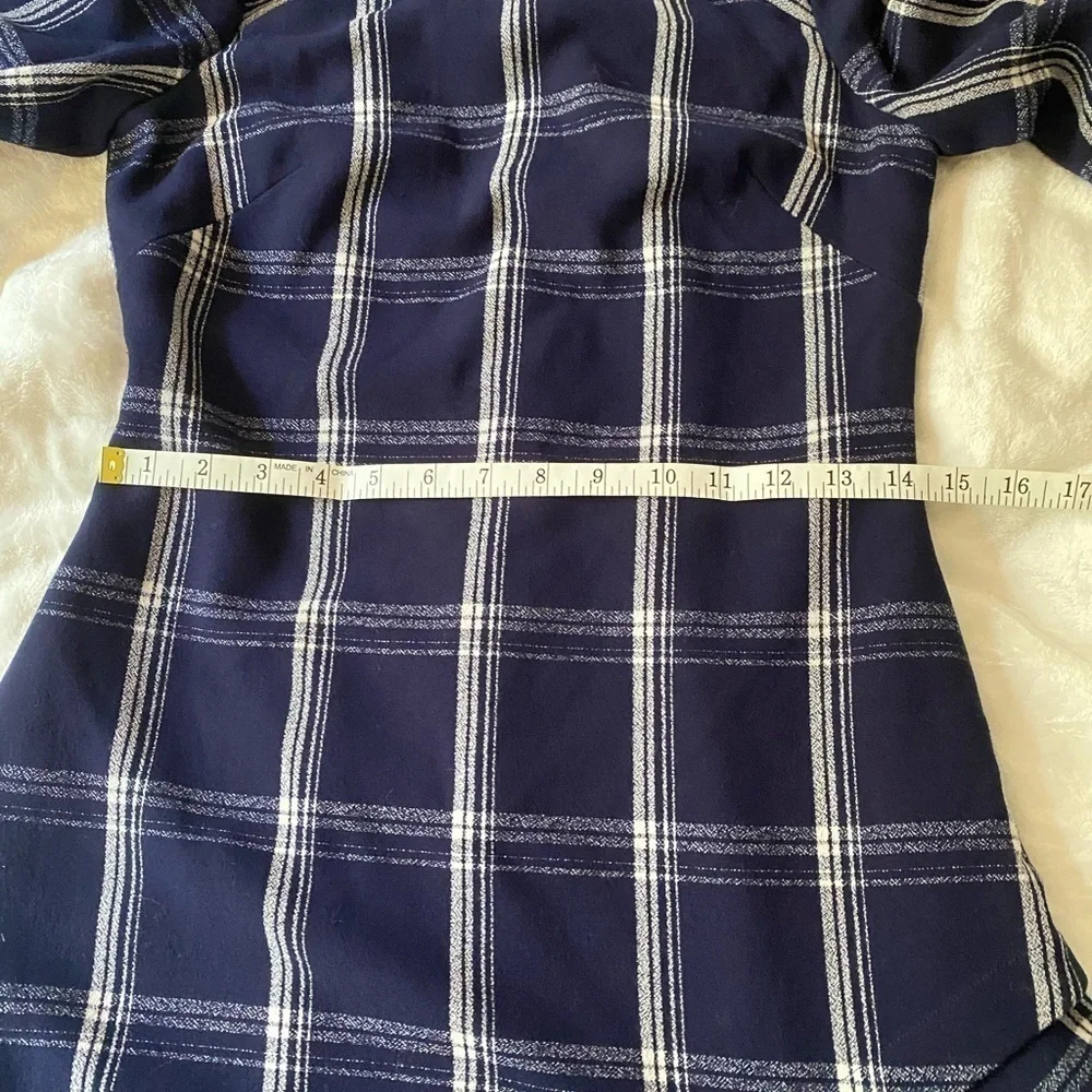 Shoshanna Plaid Shift Dress - 2 - Picture 8 of 16